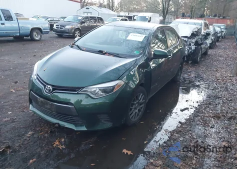 2015 Toyota Corolla Le z USA, uszkodzony, nr VIN 2T1BURHE3FC398045